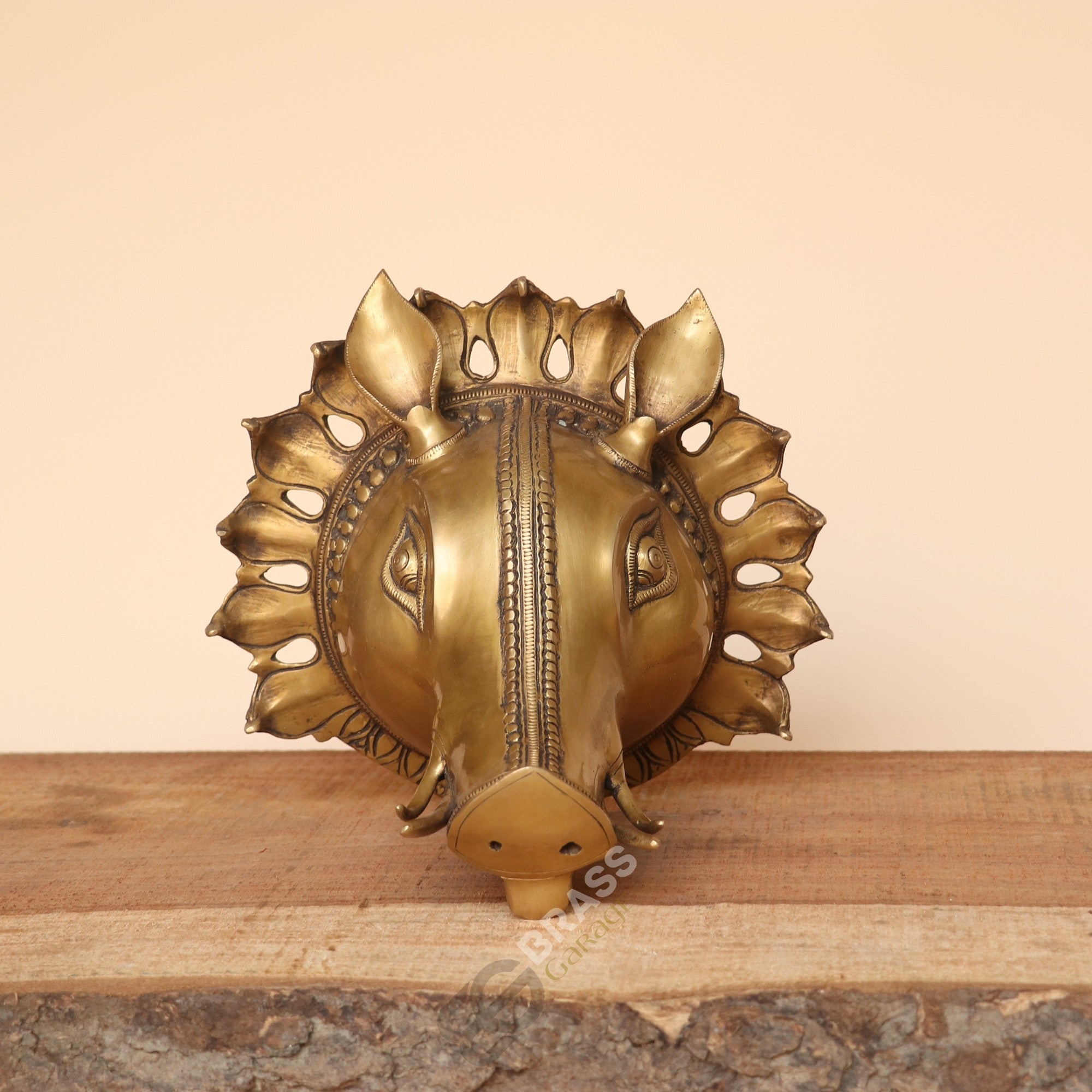 Brass Varaha Wall Hanging