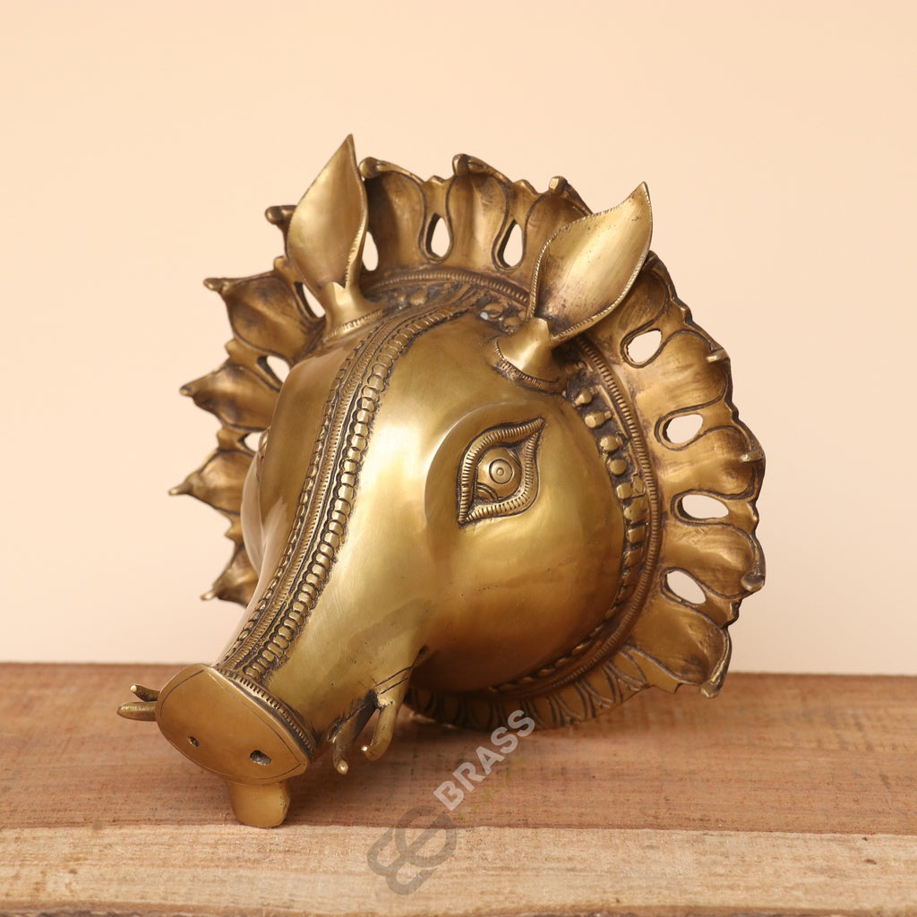 Brass Varaha Wall Hanging