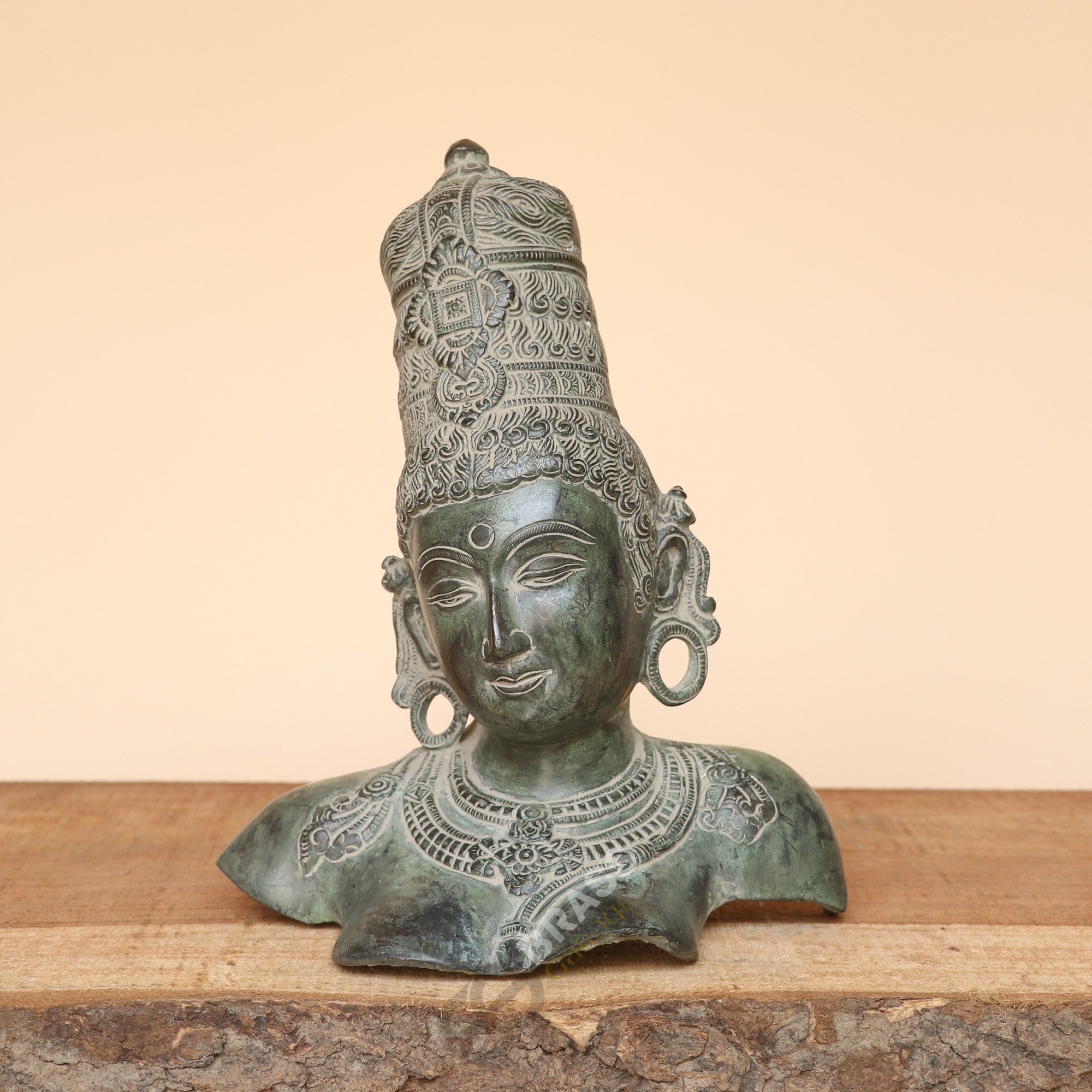 Handcrafted Goddess Parvati Bust