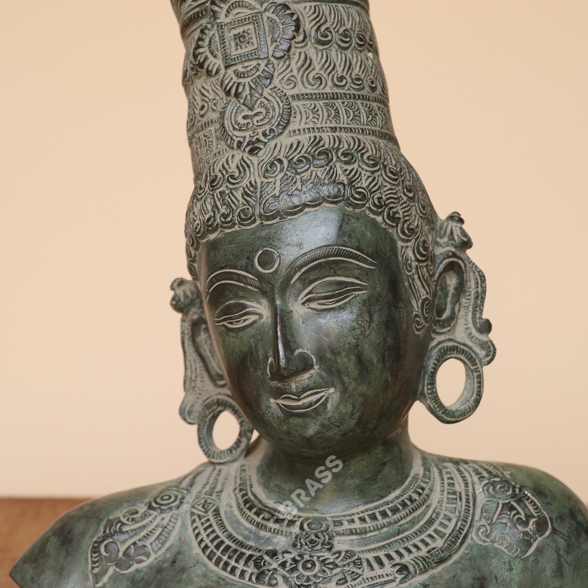 Handcrafted Goddess Parvati Bust