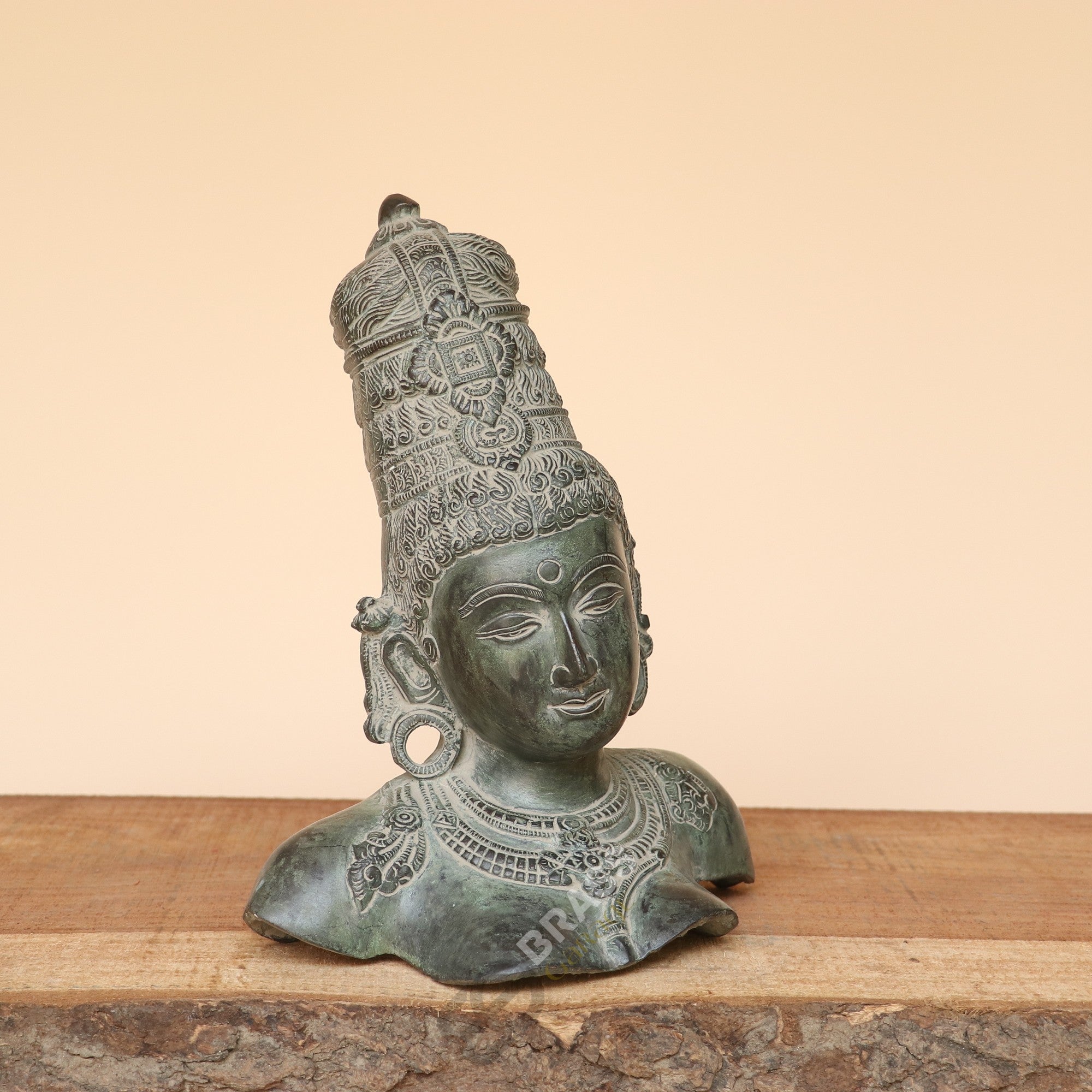 Handcrafted Goddess Parvati Bust