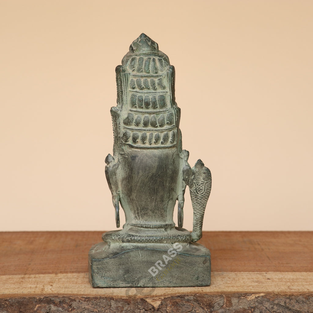 Handcrafted Brass Shiva Head
