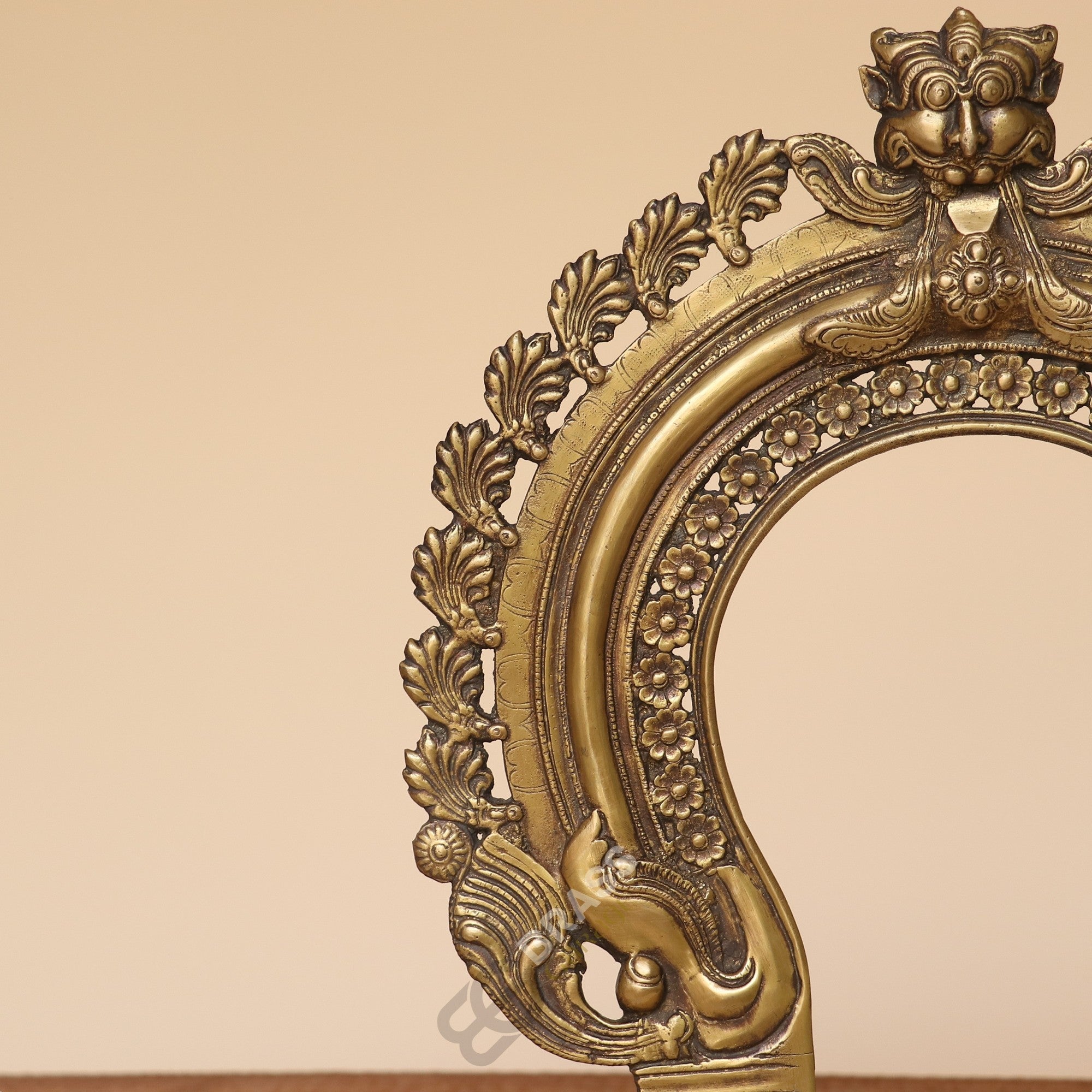 Handcrafted Brass Prabhavali Frame