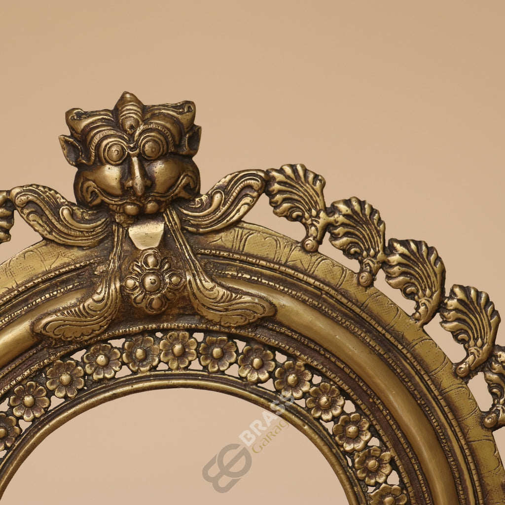 Handcrafted Brass Prabhavali Frame
