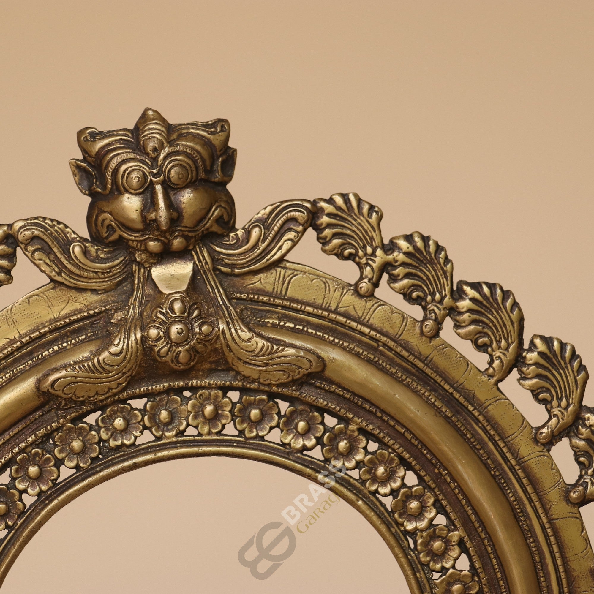Handcrafted Brass Prabhavali Frame